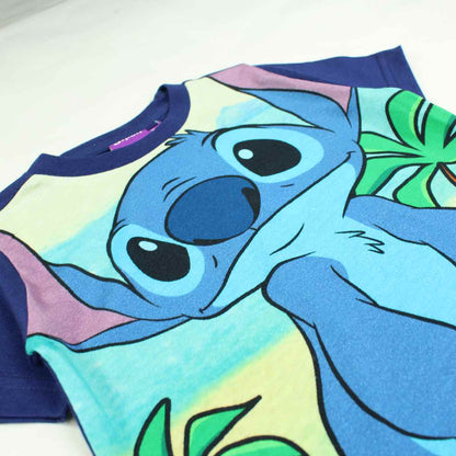 Shorty Lilo & Stitch - Set T-Shirt & Kurze Hose für Jungen