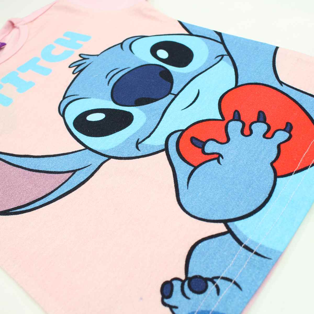 Shorty Lilo & Stitch - Set T-Shirt & Kurze Hose