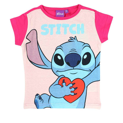 Shorty Lilo & Stitch - Set T-Shirt & Kurze Hose