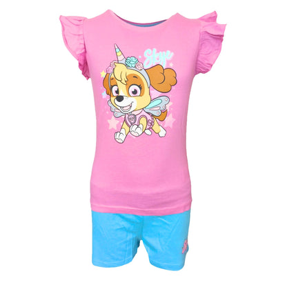 Paw Patrol Skye Shorty Schlafanzug für Mädchen