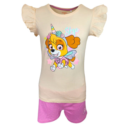 Paw Patrol Skye Shorty Schlafanzug für Mädchen