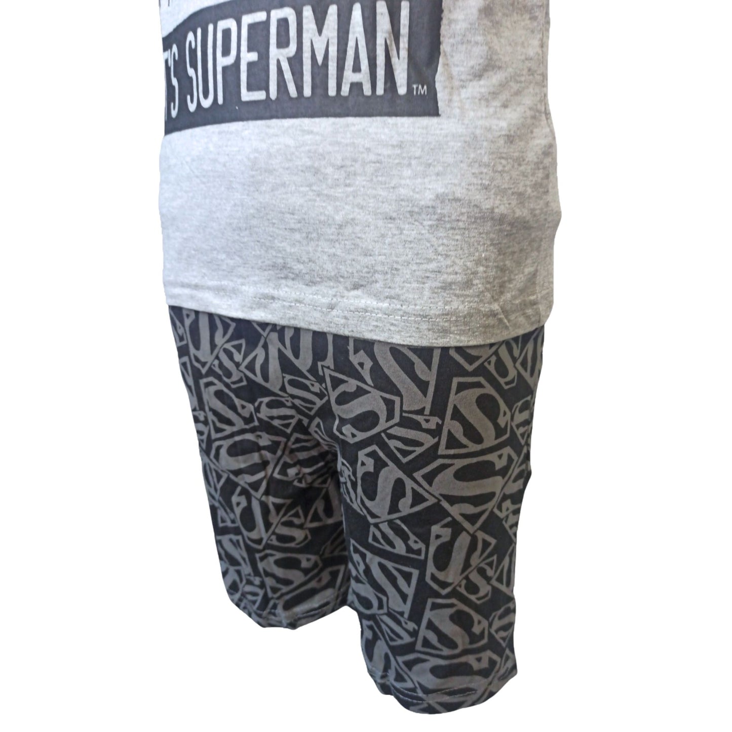 Schlafanzug kurz Superman Shorty für Jungen